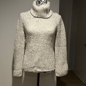 Cozy Gray Turtleneck Sweater